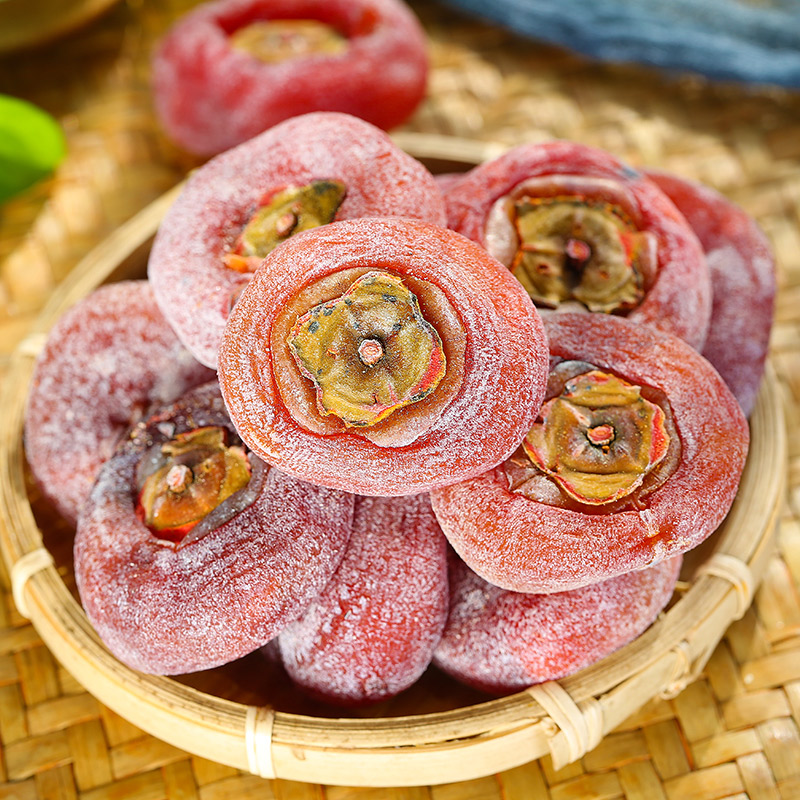 【独立包装】广西柿饼软糯香甜独立装工厂直发柿子饼批发休闲零食品