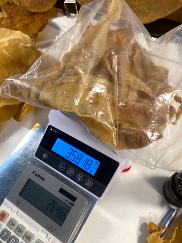 本港鱼胶临时散称1 g一500 g鱼胶广东汕头
