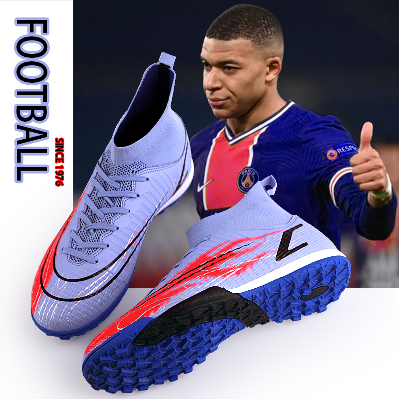 小李子刺客姆巴佩TF/AG足球鞋碎钉小李子男刺14客长短钉C罗世界