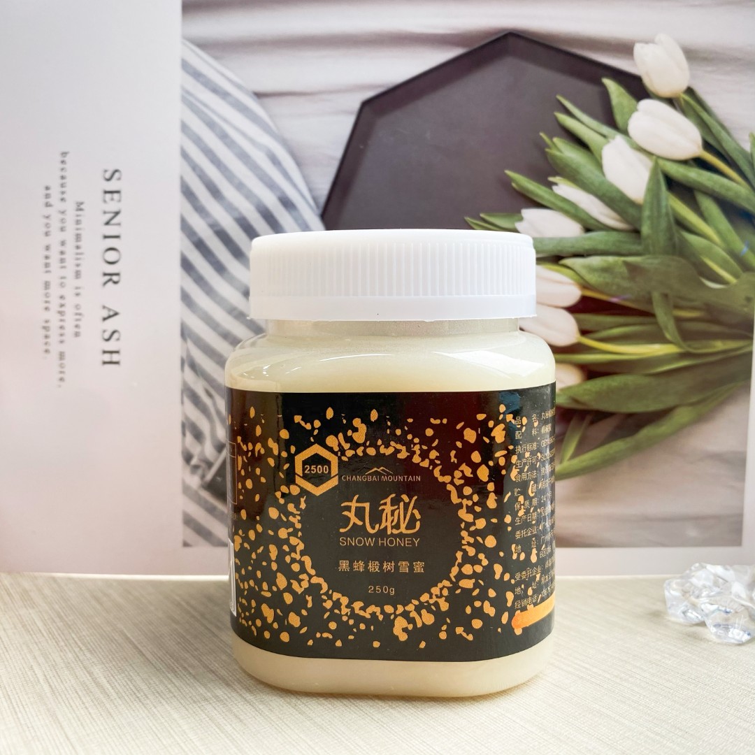 丸秘长白山椴树雪蜜蜂蜜 每瓶250克