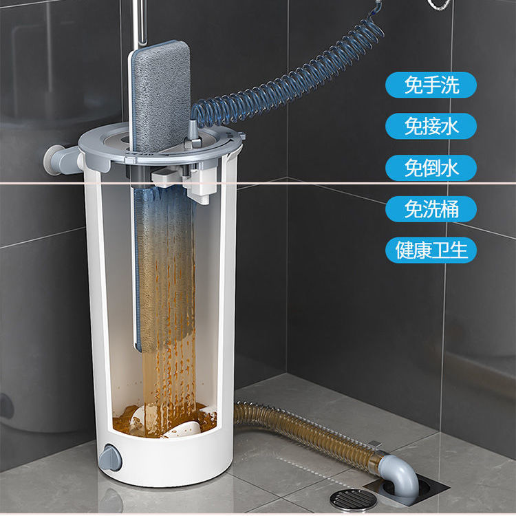 【佳帮手】拖把2022新款自动家用一拖净免洗平板懒人拖布拖地神器