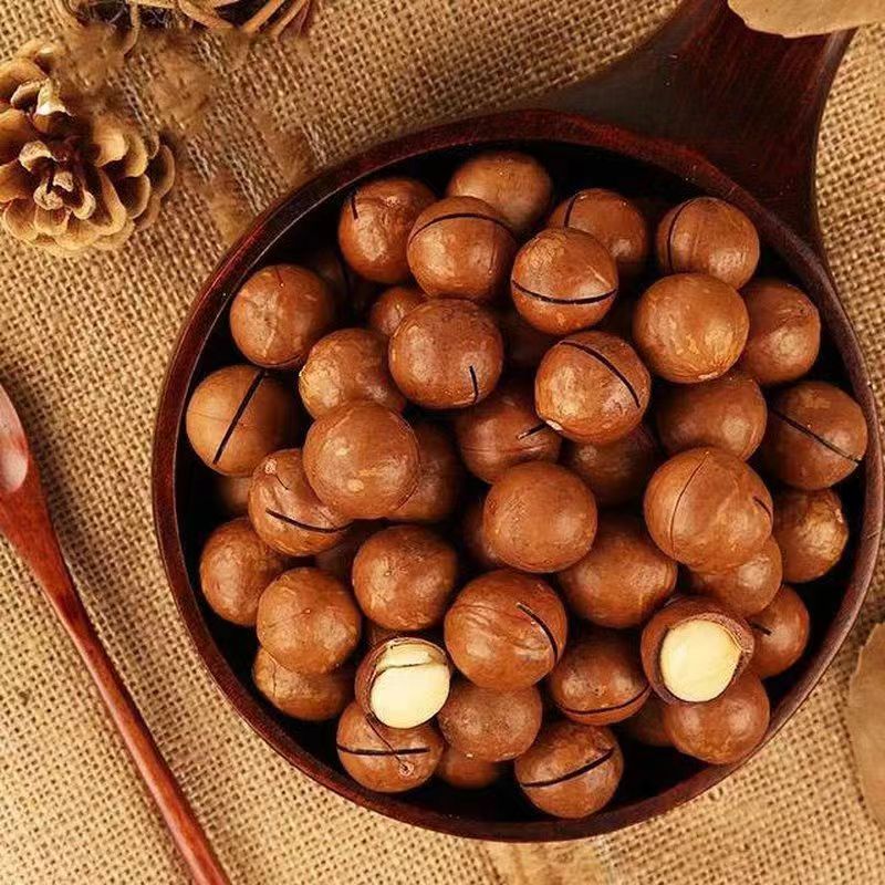 【特惠1斤装】三只鼠新货夏威夷果奶油味干果健康零食坚果500g60g