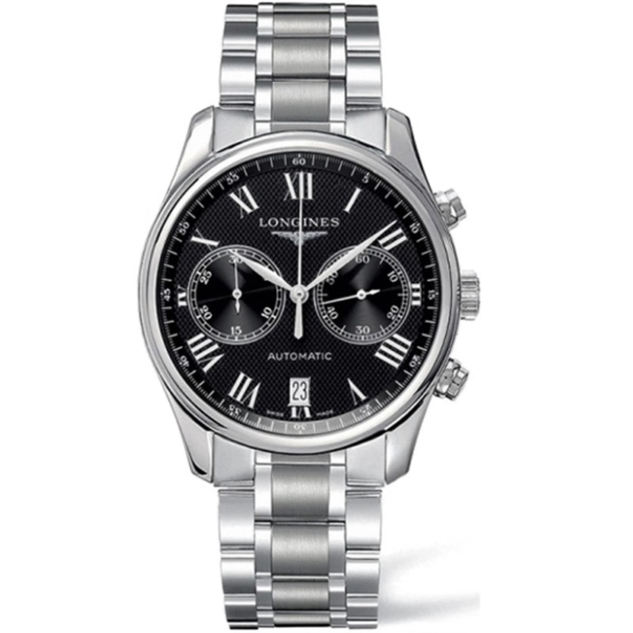 95新 Longines/浪琴 95新华奢/名匠双眼计时/单表/40mm/公价26000