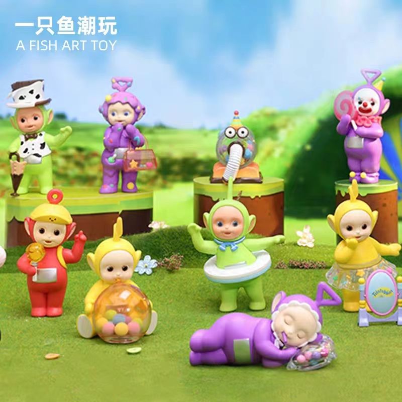POPMART泡泡玛特天线宝宝系列梦幻糖果世界手办盲盒礼物创意摆件
