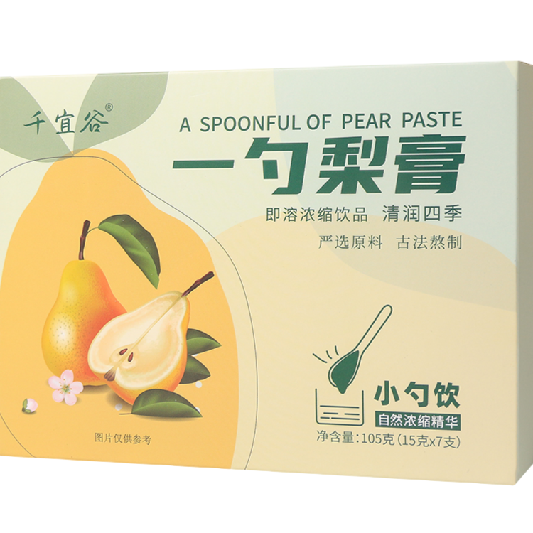 秋梨膏一勺梨膏秋梨膏小勺饮酥梨枇杷罗汉果营养干净便携真材实料