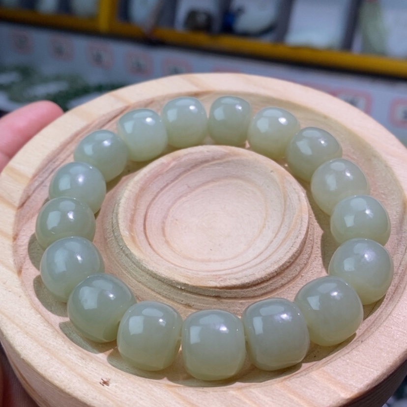 【闪购商品】和田玉手串未镶嵌开****饭