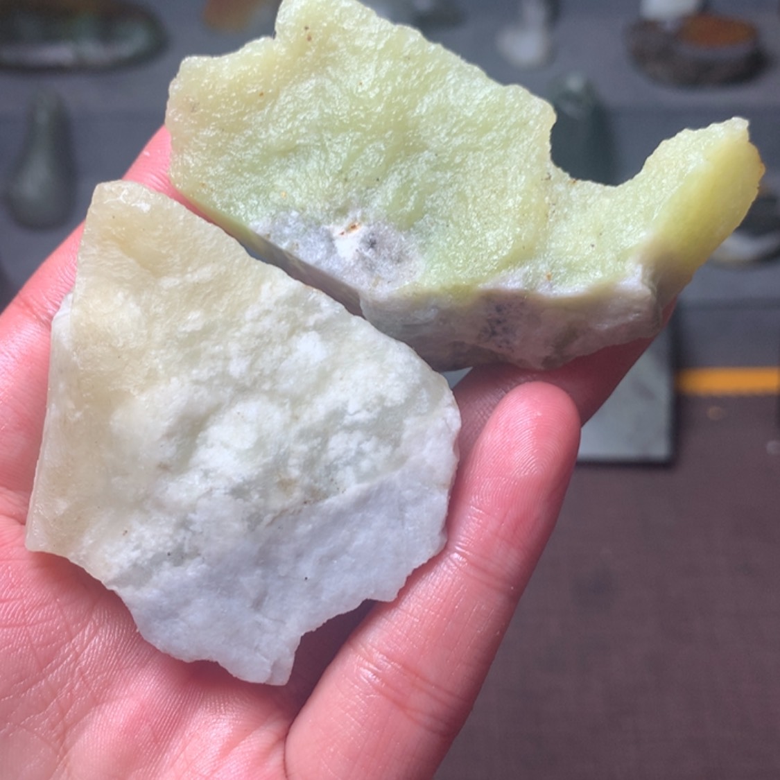【闪购商品】和田玉（糖玉）边角未镶嵌