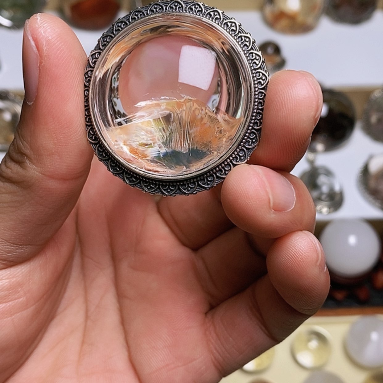 【闪购商品】水晶颈饰银S925镶嵌1****M