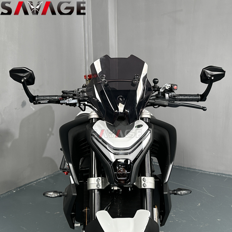 适用春风450NK改装件前挡风玻璃风镜导流罩风挡摩托车前挡风配件