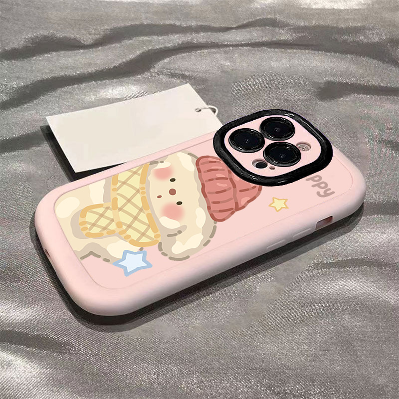 围巾小狗苹果14promax手机壳iphone15全包13硅胶13pro可爱12p/11