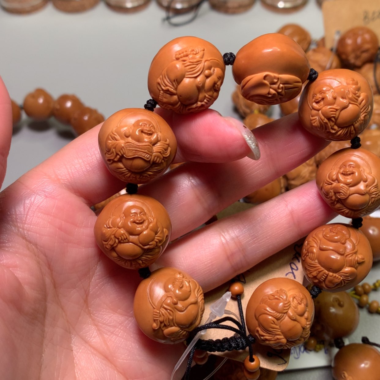 【闪购商品】橄榄核核雕小***✨