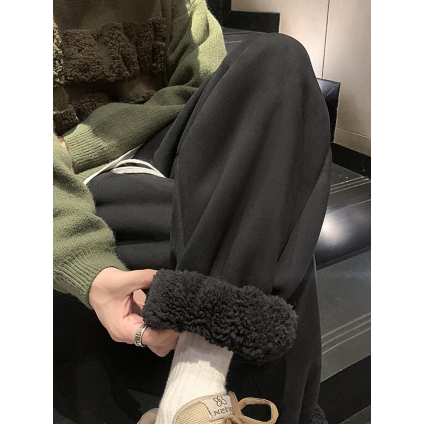 春秋裤子男款日常军绿色束脚裤美式百搭休闲时尚韩版宽松复古卫裤
