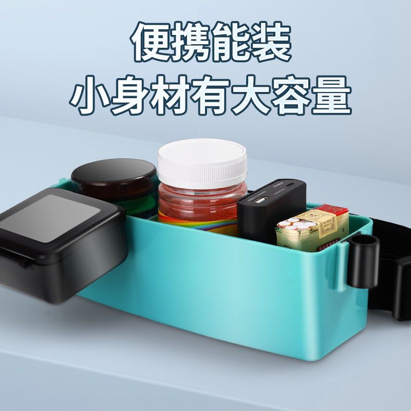 钓鱼腰包专用饵料盒腰盒腰挂拉饵盘面筋盒钓鱼腰盒溪流走钓装备