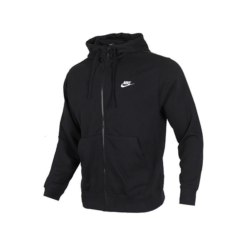 Nike/耐克【勒泰KL】男子黑色连帽拉链外套 BV2649010