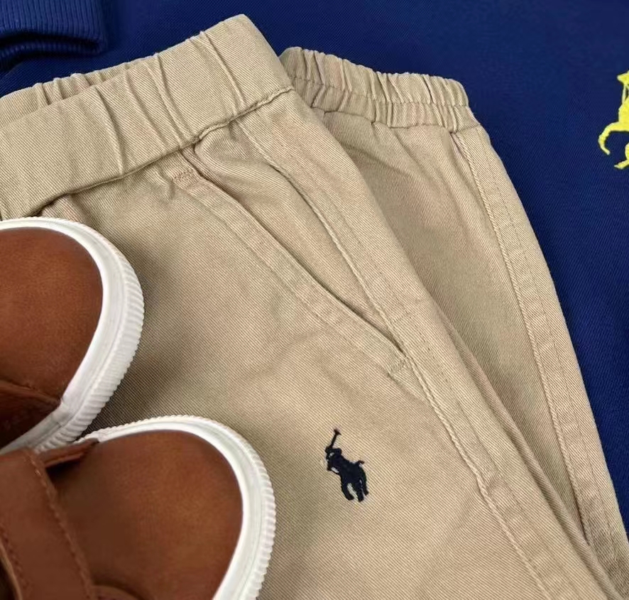  【木子外贸】时尚男女童百搭工装裤