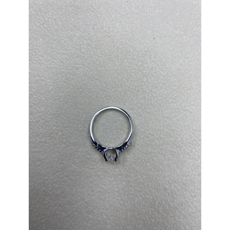 戒指 戒指 南非牛头四爪镶嵌戒指0.5ct A30