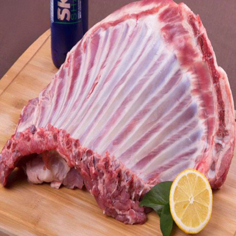 宁夏羊肉盐池滩羊新鲜现杀生羊排肋骨条3斤手抓羊肉手把肉羊排骨