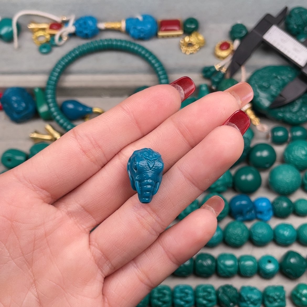 【闪购商品】琉璃手工艺品大**子