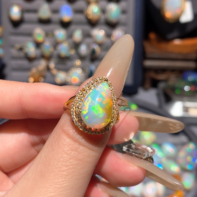 【闪购商品】欧泊定制银S925镶嵌