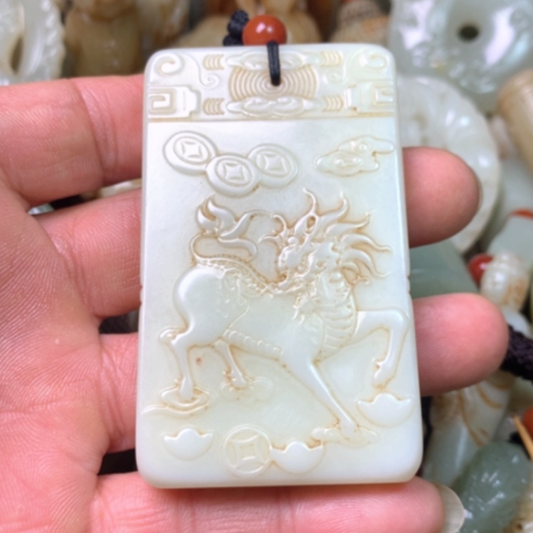 【闪购商品】和田玉挂件未镶嵌精****店