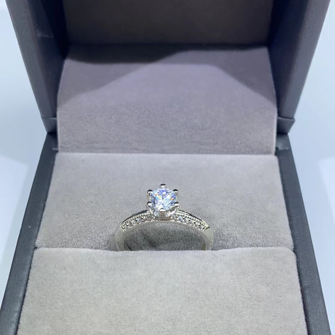 戒指 【石彩矿业】半壁江山白-D202