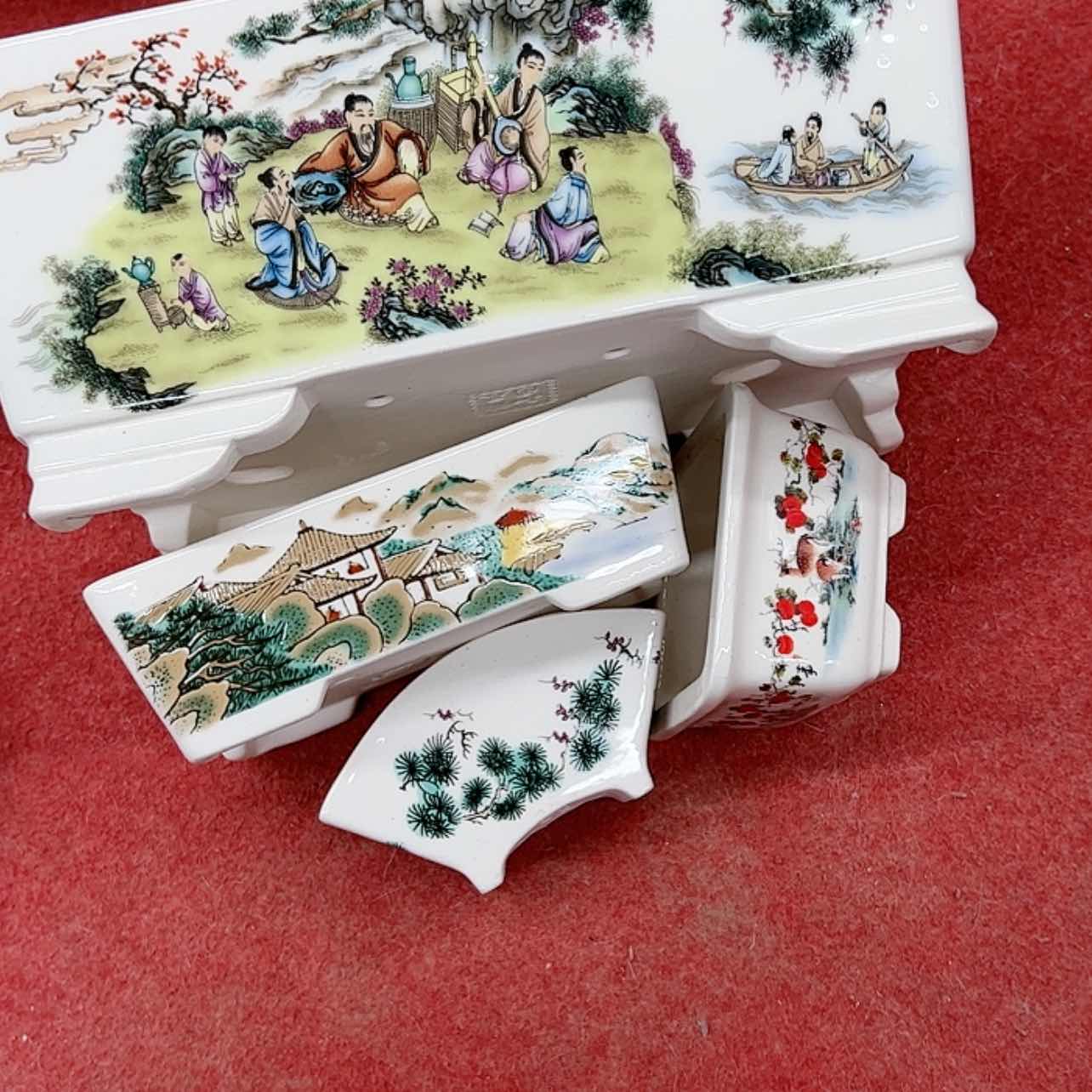 【闪购商品】紫砂花盆勇***瓜254号瑕疵4个