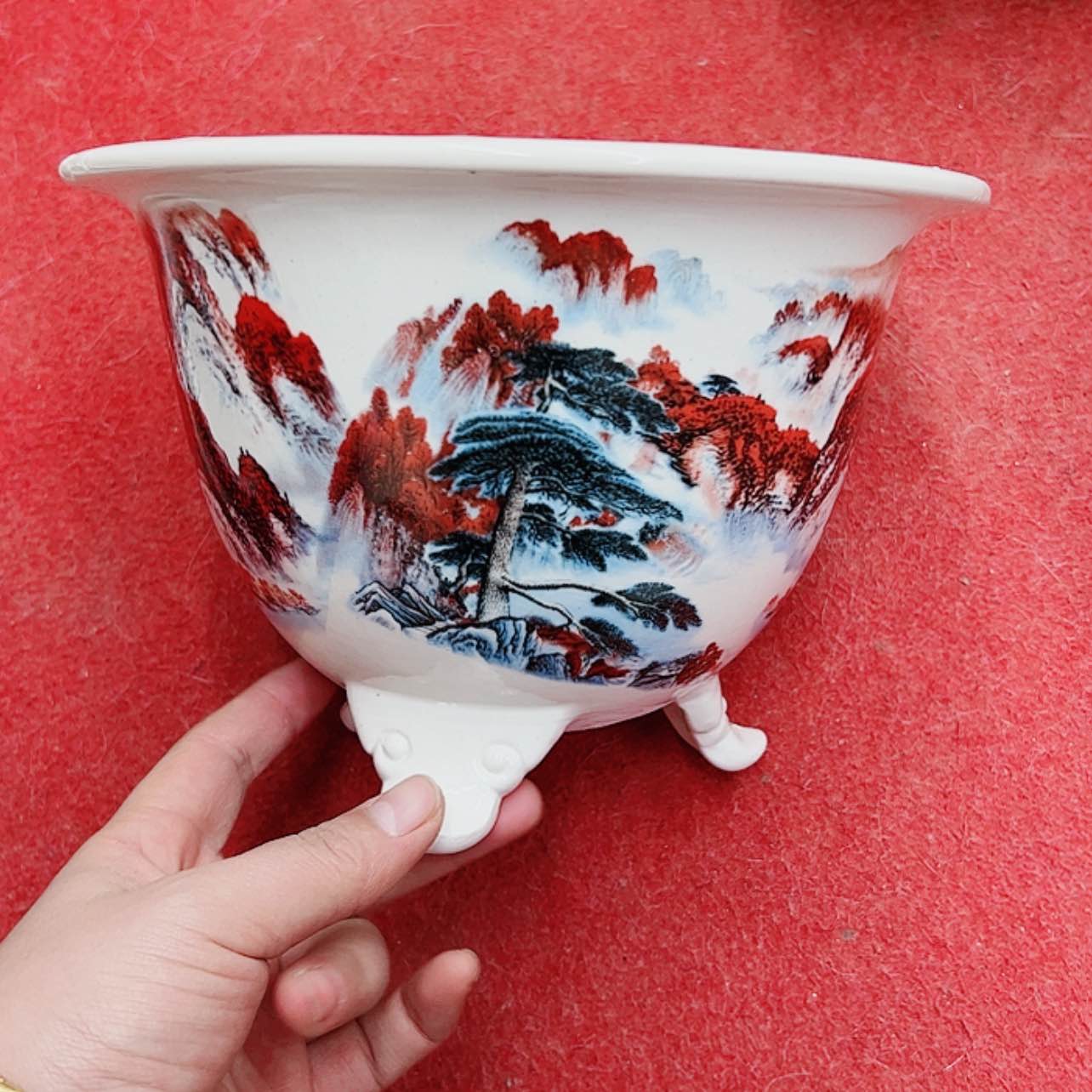 【闪购商品】紫砂花盆718号瑕疵不tui不huan