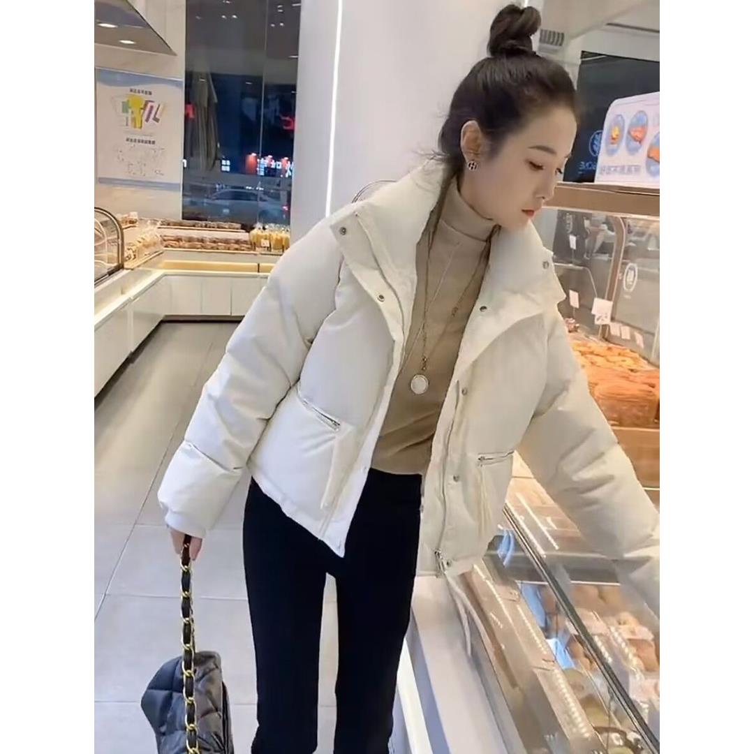新款羽绒棉清仓处理洋气小个子短款羽绒棉衣服女秋冬装宽松百搭