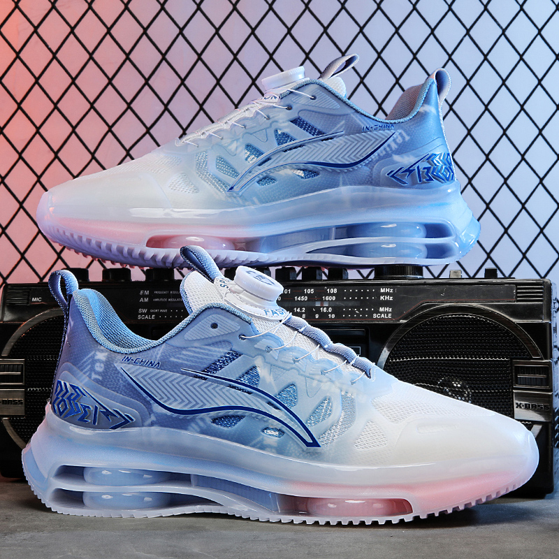 奥回力秋冬气垫篮球鞋运动鞋防震跑鞋旋转扣16到18岁青少年潮男