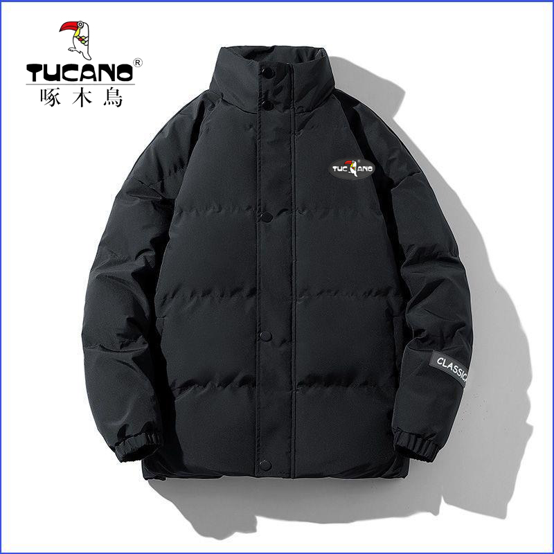 TUCANO/啄木鳥秋冬男女百搭加厚棉衣立领时尚情侣宽松潮流休闲服