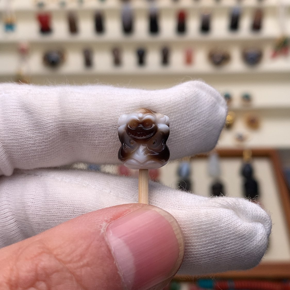 【闪购商品】玛瑙/玉髓珠宝奇石合金摆