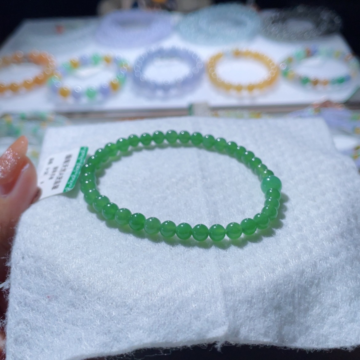 【闪购商品】翡翠手链未镶嵌