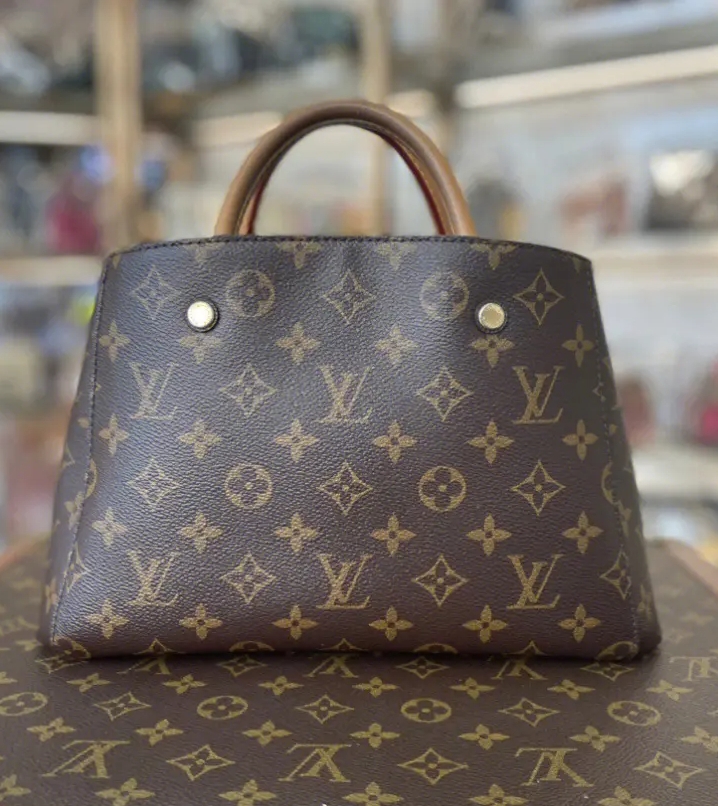 95新 LouisVuitton/路易威登 LV  蒙田BB 单肩包斜挎包 菜菜