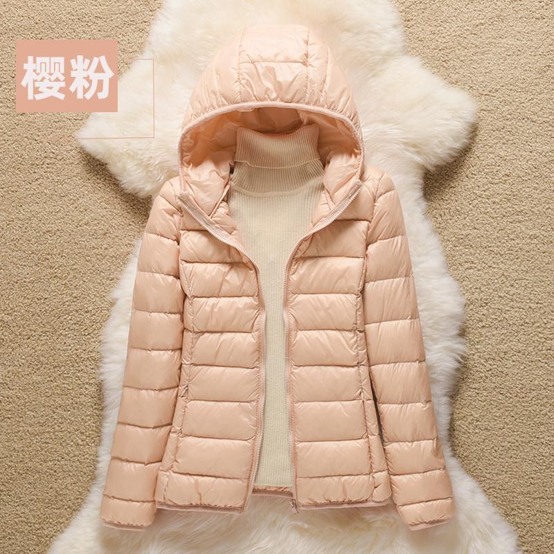 波司登羽绒服轻薄羽绒服女短款连帽2023新款立领轻便修身薄款大码