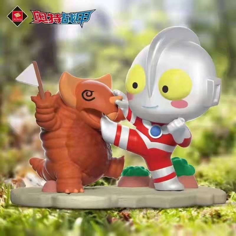 【拆盒】正版授权奥特曼盲盒玩具惊喜盒卡通动漫怪兽公仔