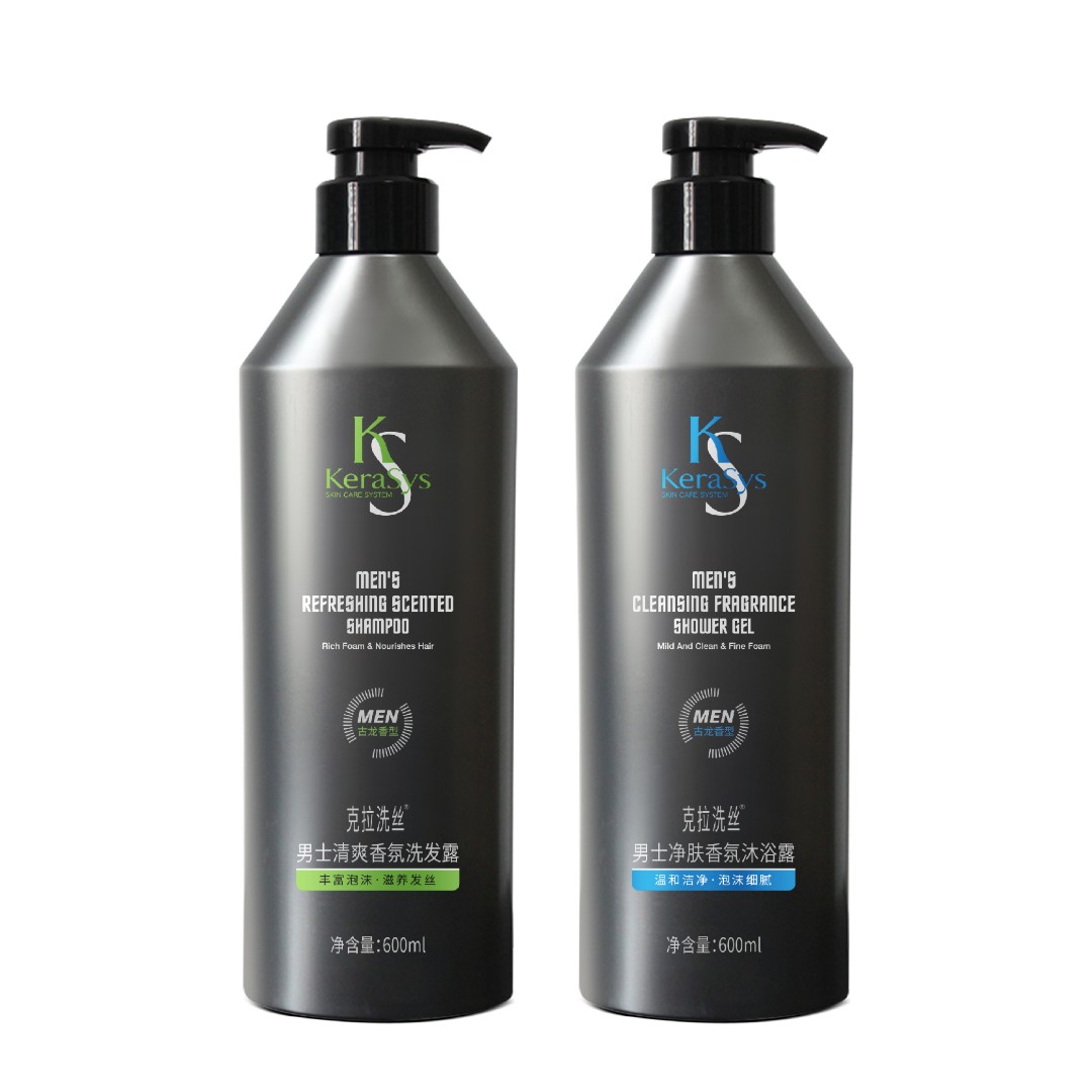 KS克拉洗丝男士香氛洗发水沐浴露500ml