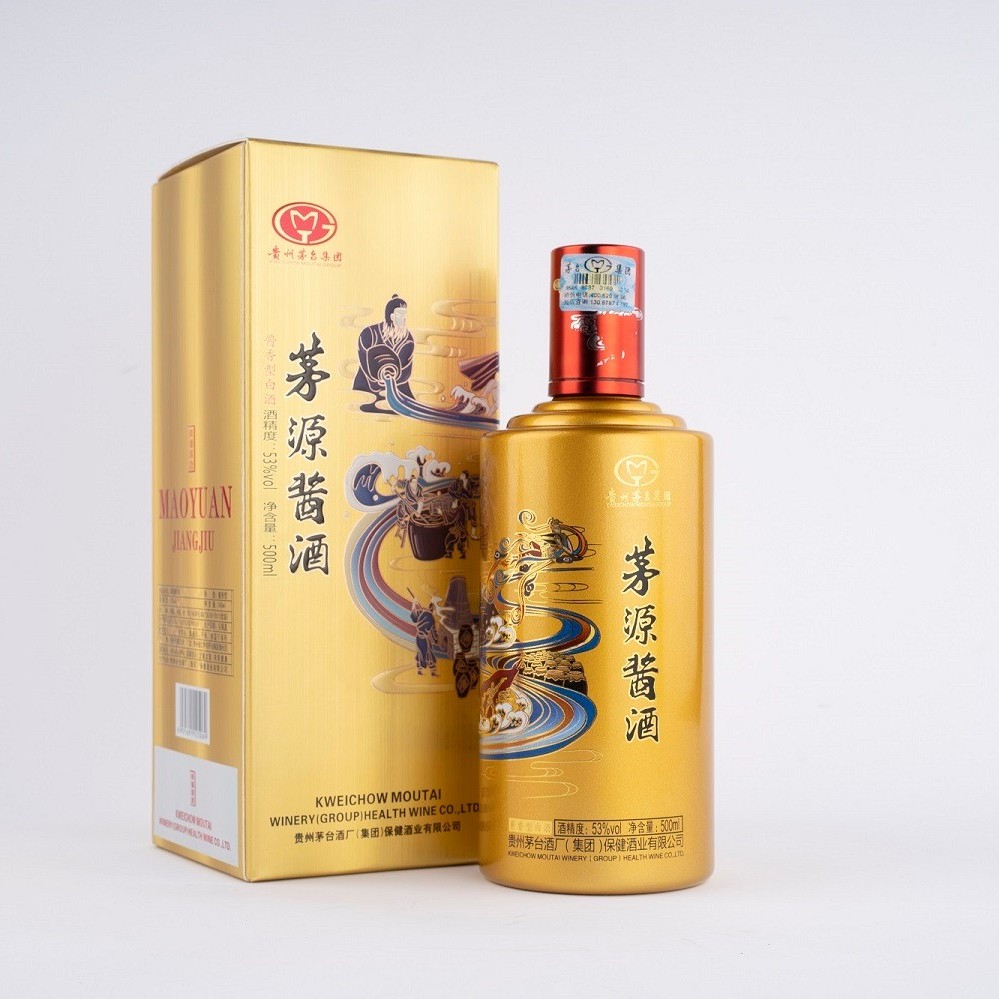 茅台醇茅源酱酒 金色 酱香型白酒单瓶礼盒装优级53度500ml
